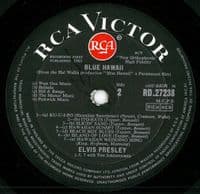 ELVIS PRESLEY Blue Hawaii Vinyl Record LP RCA Victor 1965